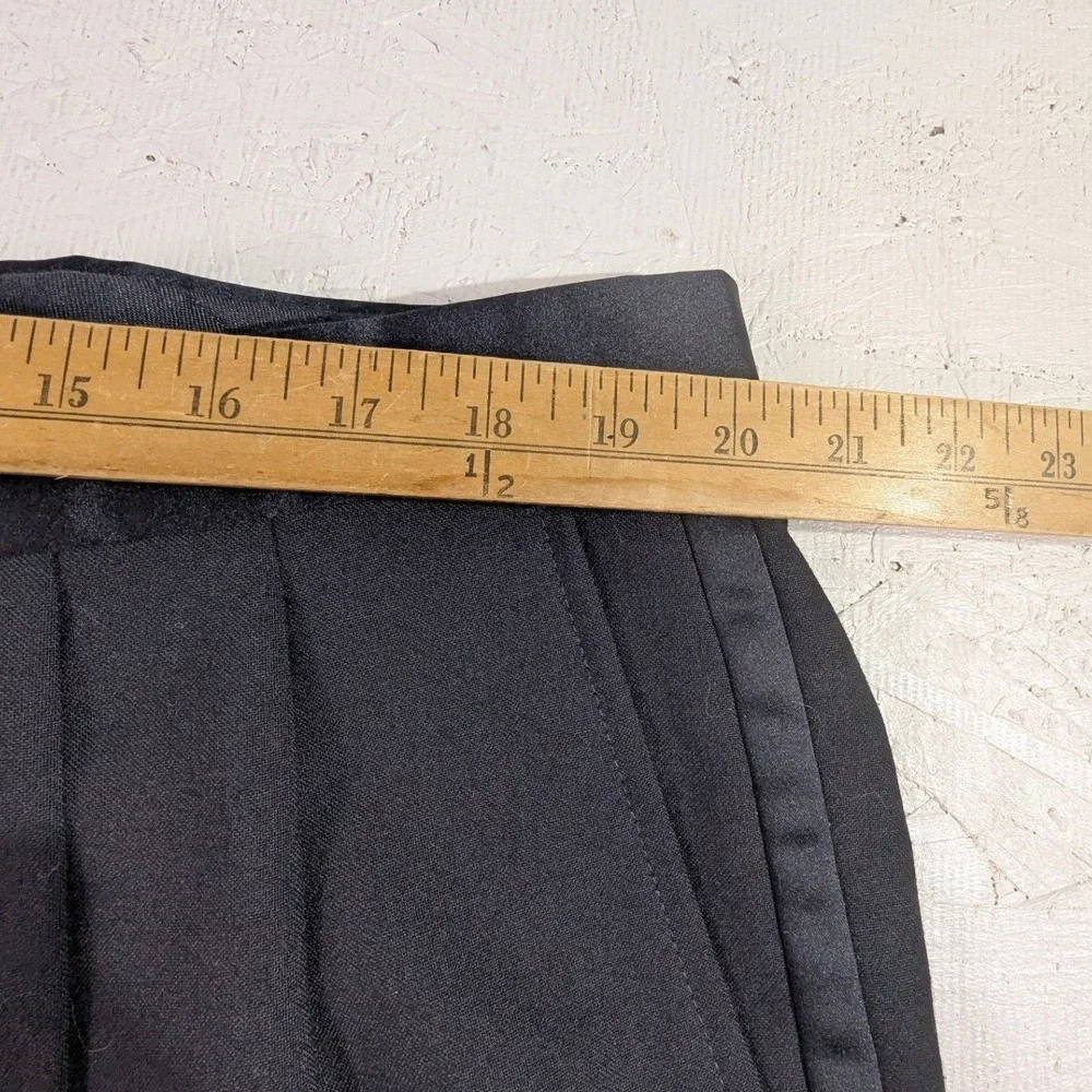 Vintage Black Wool Tuxedo Suit Set 44L Peak Lapel‎ USA